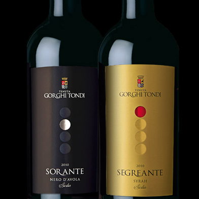 Restyling non conservativo della linea dei cru della Tenuta Gorghi Tondi